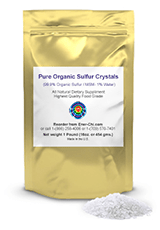 Organic Sulfur Crystals